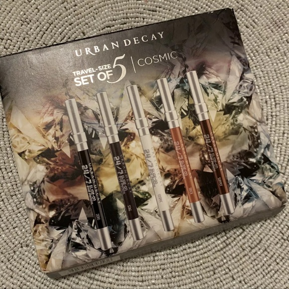 URBAN DECAY DELIRIOUS Travel Size Set of 5 Eye Liners LIMITED EDITION NEW - Picture 1 of 3